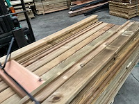 Grenen schuttingppaal geïmpregneerd - 270x8,8x8,8 cm (43x) - afbeelding 10 van  10