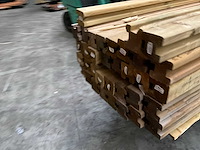 Grenen schuttingppaal geïmpregneerd - 270x8,8x8,8 cm (43x) - afbeelding 6 van  10