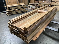 Grenen schuttingppaal geïmpregneerd - 270x8,8x8,8 cm (43x) - afbeelding 2 van  5