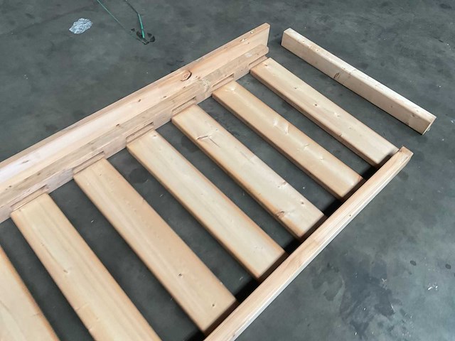 Grenen terrashekwerk geïmpregneerd - 175x4x80 cm (4x) - afbeelding 4 van  9