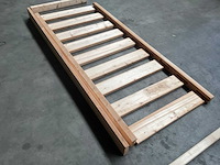 Grenen terrashekwerk geïmpregneerd - 275x4x80 cm (4x) - afbeelding 2 van  9