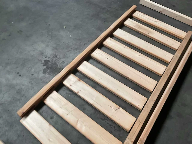Grenen terrashekwerk geïmpregneerd - 275x4x80 cm (4x) - afbeelding 3 van  4