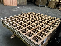 Grenen trellis tuinscherm geïmpregneerd - 180x180 cm (8x) - afbeelding 1 van  11