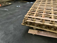 Grenen trellis tuinscherm geïmpregneerd - 180x180 cm (8x) - afbeelding 7 van  11