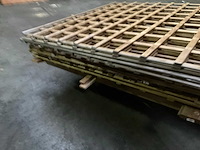 Grenen trellis tuinscherm geïmpregneerd - 180x180 cm (8x) - afbeelding 4 van  11