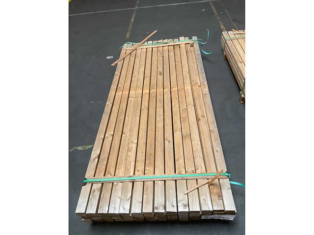 Grenen tuinhout 45x65 mm (56x) - afbeelding 3 van  4
