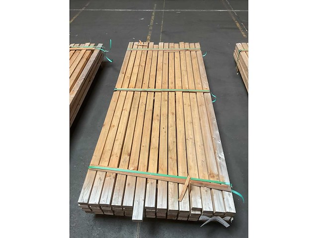 Grenen tuinhout 45x65 mm (56x) - afbeelding 3 van  4
