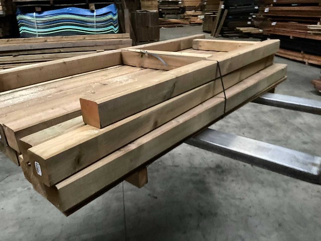 Grenen tuinpaal geïmpregneerd - 180x8,8x8,8 cm (18x) - afbeelding 9 van  9