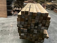 Grenen tuinpaal geïmpregneerd - 180x8,8x8,8 cm (98x) - afbeelding 2 van  8