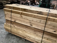 Grenen tuinpaal geïmpregneerd - 180x8,8x8,8 cm (98x) - afbeelding 4 van  8