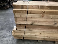 Grenen tuinpaal geïmpregneerd - 180x8,8x8,8 cm (98x) - afbeelding 5 van  8