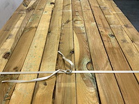 Grenen tuinpaal geïmpregneerd 240x11x11 cm (75x) - afbeelding 4 van  7