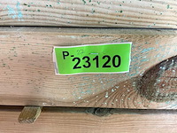 Grenen tuinpaal geïmpregneerd 240x11x11 cm (75x) - afbeelding 2 van  2