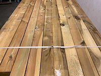 Grenen tuinpaal geïmpregneerd 240x11x11 cm (75x) - afbeelding 3 van  7