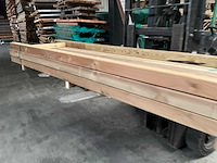 Grenen tuinpaal geïmpregneerd 300x8,8x8,8 cm (20x) - afbeelding 3 van  10