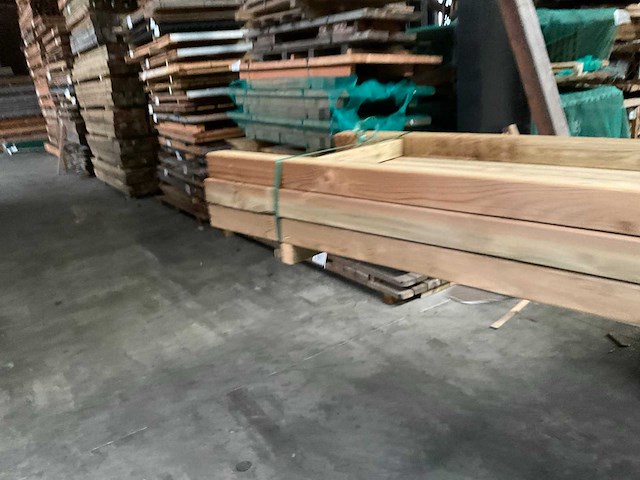 Grenen tuinpaal geïmpregneerd 300x8,8x8,8 cm (20x) - afbeelding 4 van  10