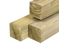 Grenen tuinpaal geschaafd 210x6,8x6,8 cm (20x) - afbeelding 5 van  5