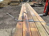 Grenen tuinpaal geschaafd 210x6,8x6,8 cm (60x) - afbeelding 4 van  4