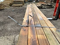 Grenen tuinpaal geschaafd 210x6,8x6,8 cm (60x) - afbeelding 5 van  6