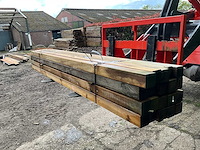 Grenen tuinpaal geschaafd 240x6,8x6,8 cm (60x) - afbeelding 2 van  4