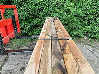 Grenen tuinpaal geschaafd 240x6,8x6,8 cm (60x) - afbeelding 4 van  4