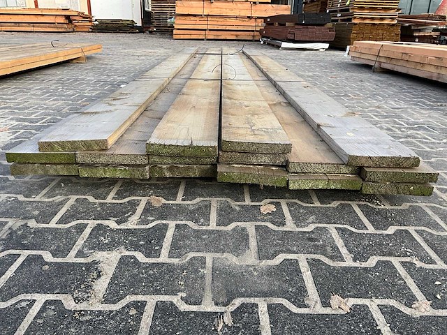 Grenen tuinplank 2x20x500 cm (15x) - afbeelding 5 van  5