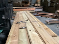 Grenen tuinplank geïmpregneerd zweeds rabat 400x15x2,2 cm (16x) - afbeelding 2 van  14