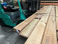 Grenen tuinplank geïmpregneerd zweeds rabat 400x15x2,2 cm (16x) - afbeelding 14 van  14