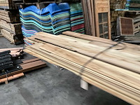 Grenen tuinplank geïmpregneerd zweeds rabat 400x15x2,2 cm (16x) - afbeelding 9 van  14
