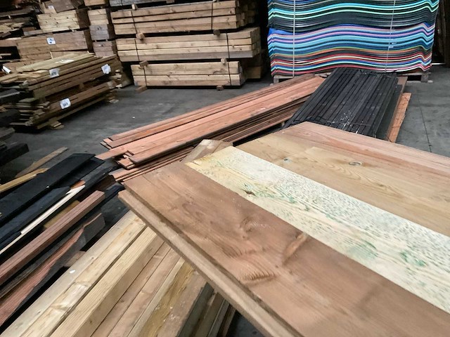 Grenen tuinplank gemigreerd 400x20x2 cm (14x) - afbeelding 3 van  6