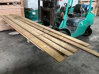 Grenen tuinplank mes- en groef - 400x13,5x1,8 cm (7x) - afbeelding 2 van  3