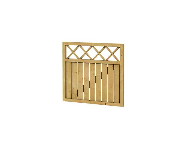 Grenen tuinpoort geïmpregneerd - 5x100x90 cm - afbeelding 1 van  1