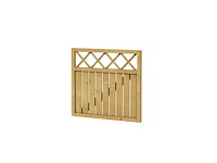 Grenen tuinpoort geïmpregneerd - 5x100x90 cm - afbeelding 1 van  1
