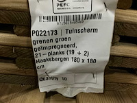 Grenen tuinscherm (12x) - afbeelding 10 van  10