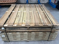 Grenen tuinscherm 180x180 cm (13x) - afbeelding 2 van  6