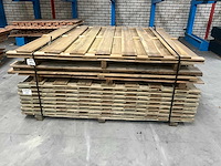 Grenen tuinscherm 180x180 cm (13x) - afbeelding 3 van  6