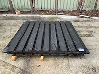 Grenen tuinscherm (4x) - afbeelding 2 van  5