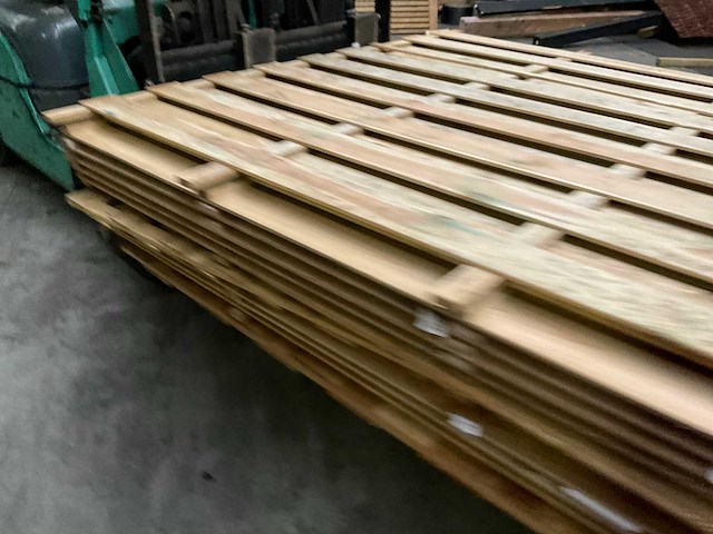 Grenen tuinscherm geïmpregneerd - 180x180 cm (10x) - afbeelding 9 van  11