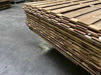 Grenen tuinscherm geïmpregneerd - 180x180 cm (10x) - afbeelding 3 van  11