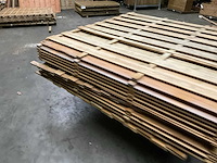 Grenen tuinscherm geïmpregneerd - 180x180 cm (10x) - afbeelding 3 van  11