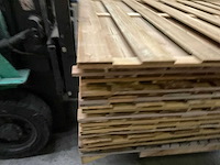 Grenen tuinscherm geïmpregneerd - 180x180 cm (10x) - afbeelding 10 van  11