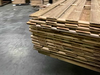 Grenen tuinscherm geïmpregneerd - 180x180 cm (10x) - afbeelding 4 van  11