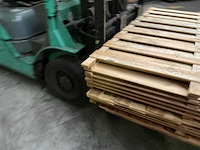 Grenen tuinscherm geïmpregneerd - 180x180 cm (10x) - afbeelding 2 van  11