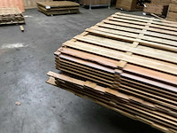 Grenen tuinscherm geïmpregneerd - 180x180 cm (10x) - afbeelding 6 van  11