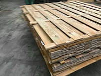 Grenen tuinscherm geïmpregneerd - 180x180 cm (10x) - afbeelding 10 van  11