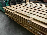 Grenen tuinscherm geïmpregneerd - 180x180 cm (10x) - afbeelding 11 van  11