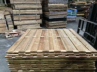 Grenen tuinscherm geïmpregneerd - 180x180 cm (10x) - afbeelding 1 van  11