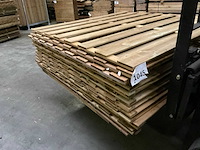 Grenen tuinscherm geïmpregneerd - 180x180 cm (10x) - afbeelding 4 van  11