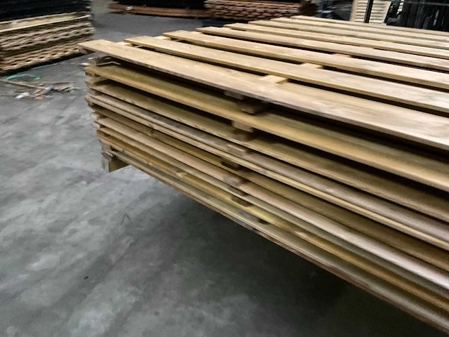 Grenen tuinscherm geïmpregneerd - 180x180 cm (10x) - afbeelding 8 van  11