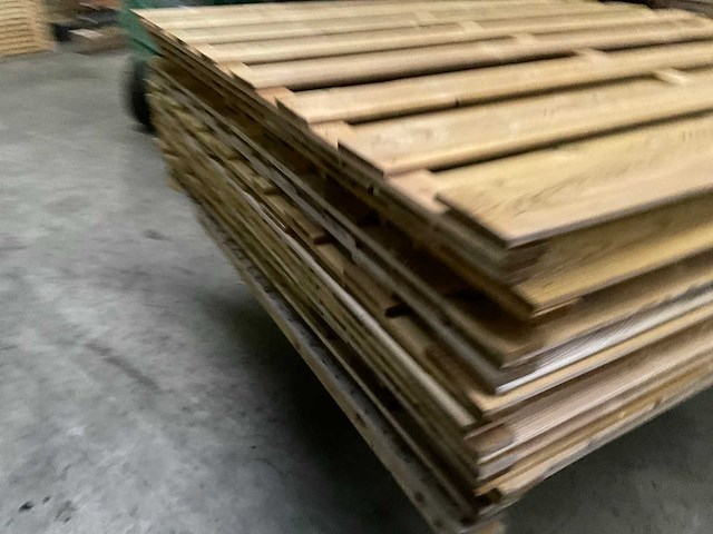 Grenen tuinscherm geïmpregneerd - 180x180 cm (10x) - afbeelding 10 van  11